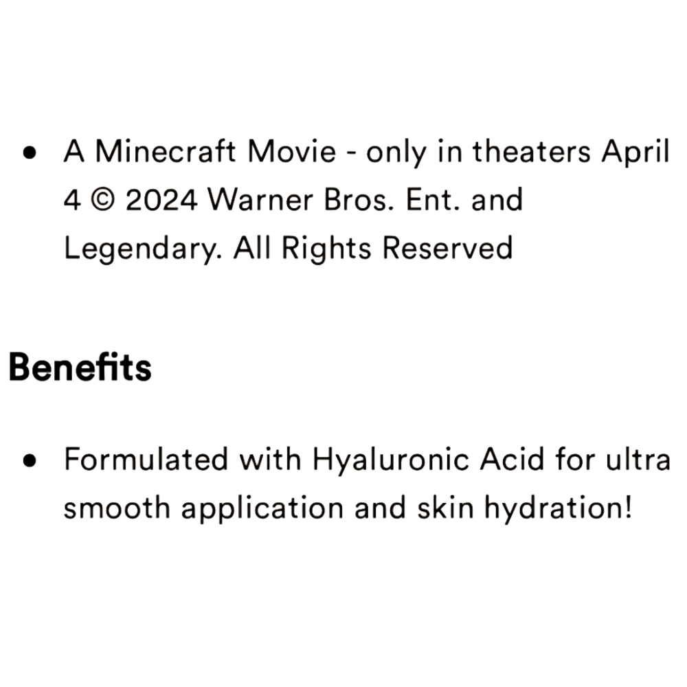 NYX LIMITED EDITION A MINECRAFT MOVIE CHEEKY MOB BLUSH BALM. - Picture 10 of 10